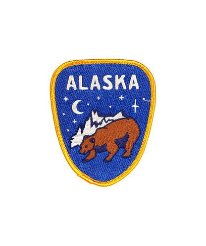 Alaska Embroidered Patch