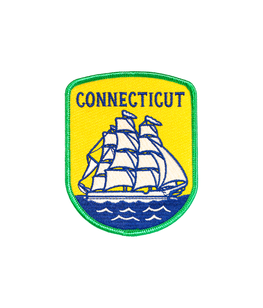 Connecticut Embroidered Patch