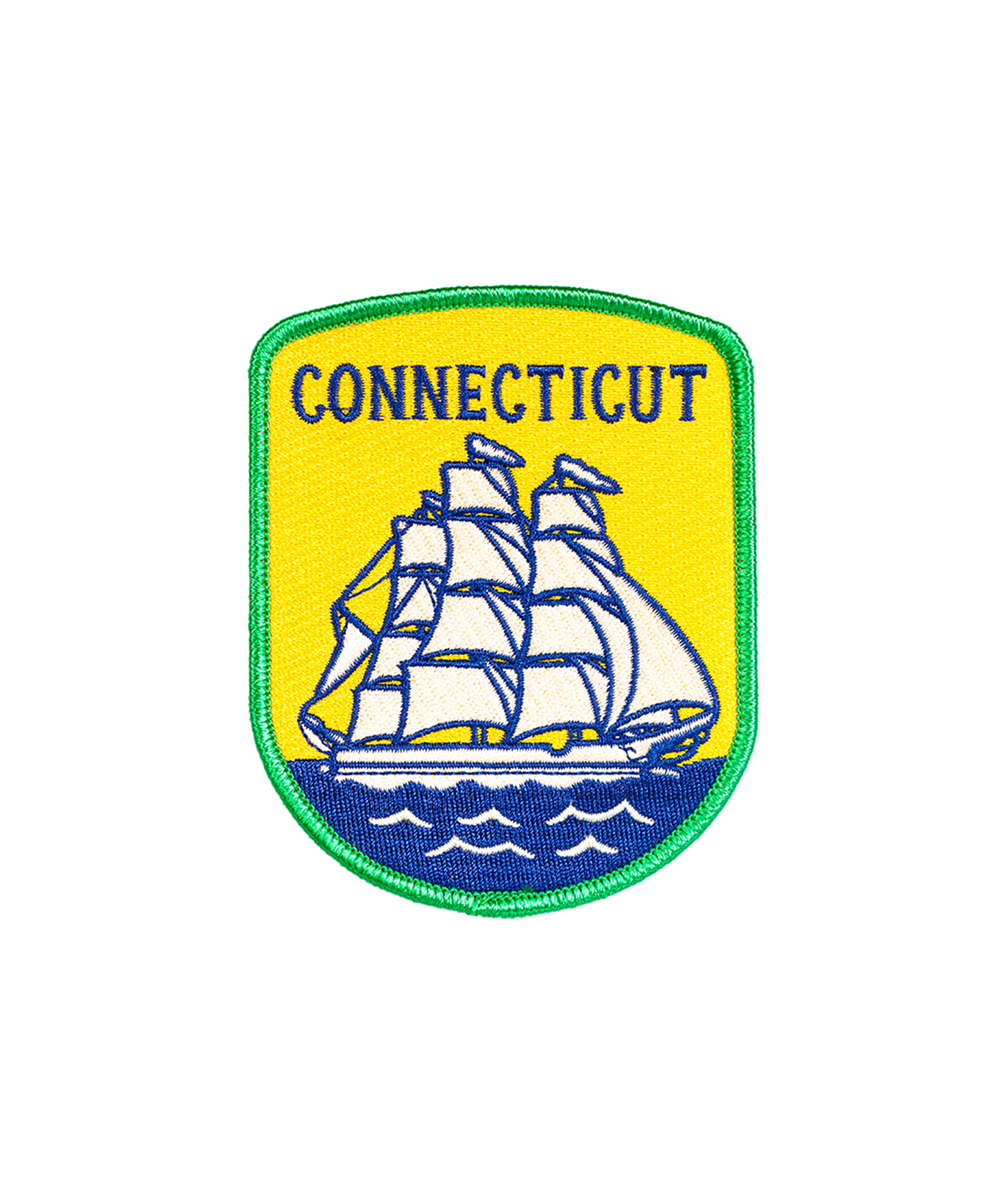 Connecticut Embroidered Patch