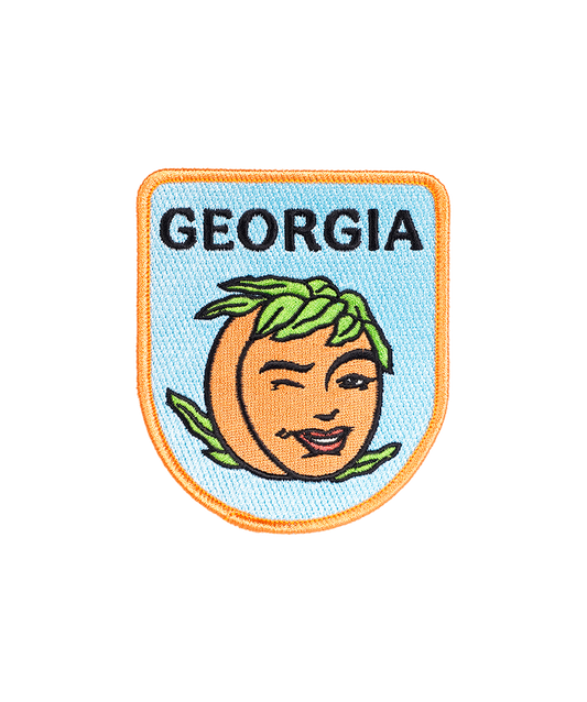 Georgia Embroidered Patch