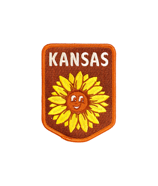 Kansas Embroidered Patch
