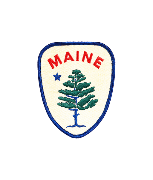Maine Embroidered Patch