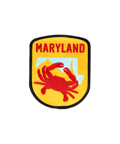 Maryland Embroidered Patch