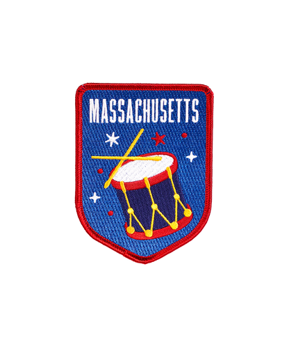 Massachusetts Embroidered Patch