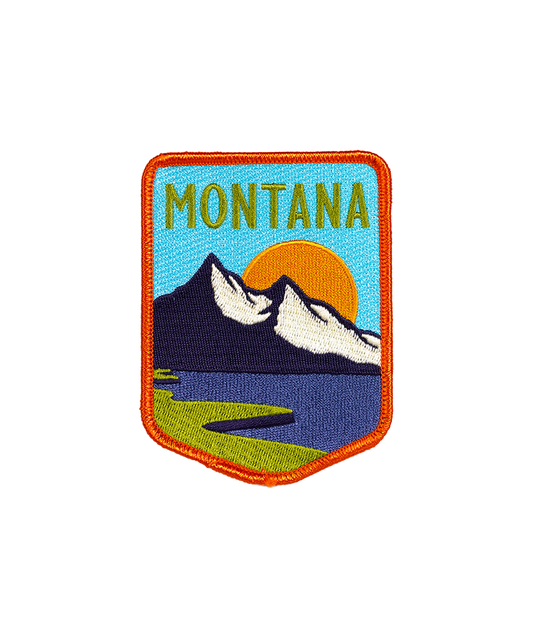 Montana Embroidered Patch