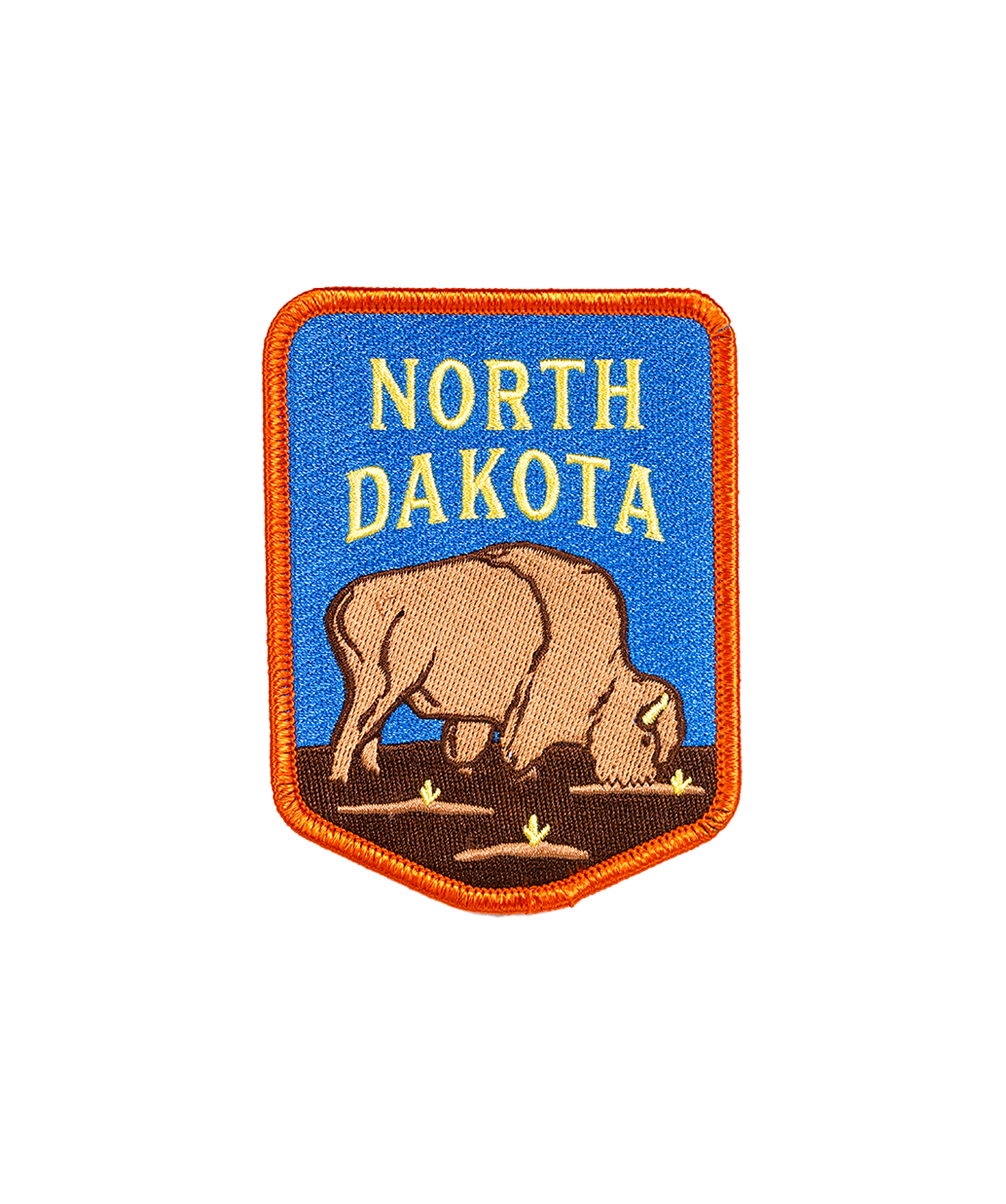 North Dakota Embroidered Patch | Oxford Pennant