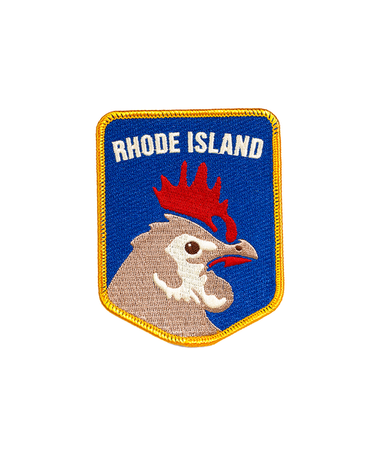Rhode Island Embroidered Patch