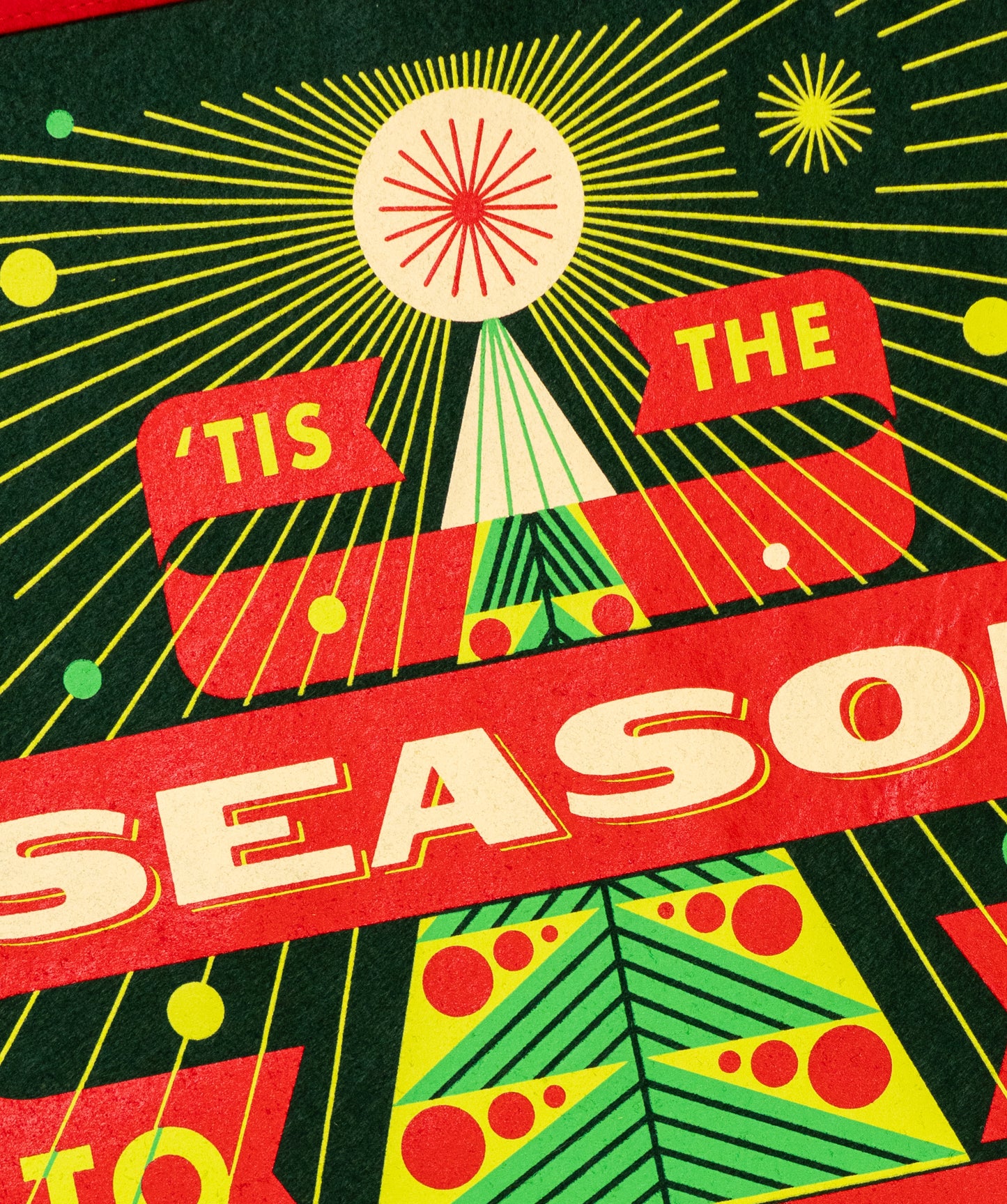 Tis the Season To Be Jolly Camp Flag • Invisible Creature x Oxford Pennant