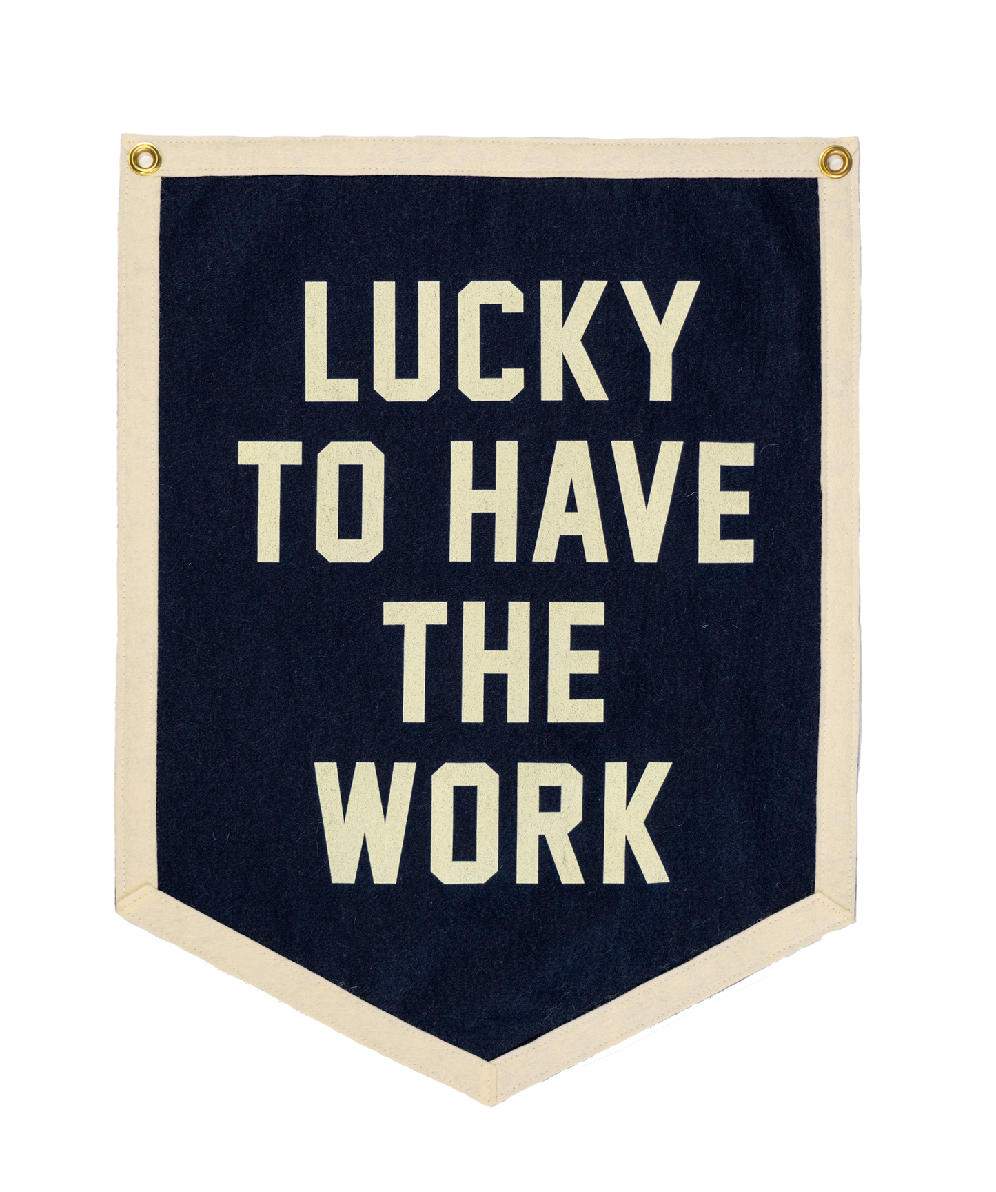Lucky To Have The Work Camp Flag • Jason Isbell x Oxford Pennant