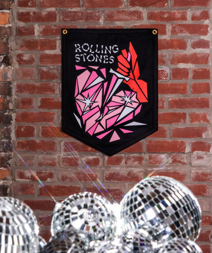 Hackney Diamonds Camp Flag • The Rolling Stones x Oxford Pennant