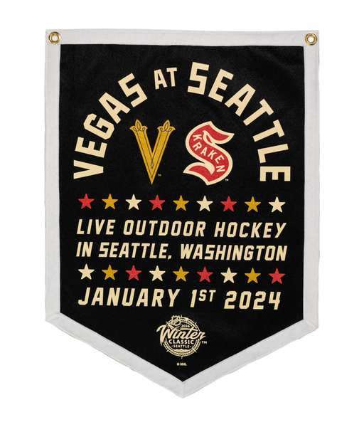 2024 NHL Winter Classic® Camp Flag • NHL x Oxford Pennant