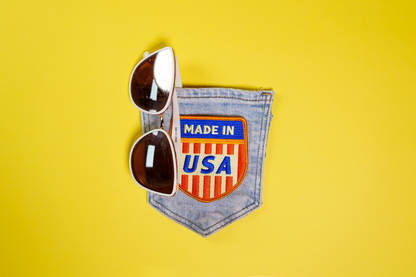 Made In USA Embroidered Patch