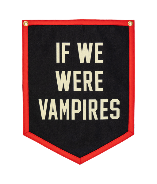 If We Were Vampires Camp Flag • Jason Isbell x Oxford Pennant