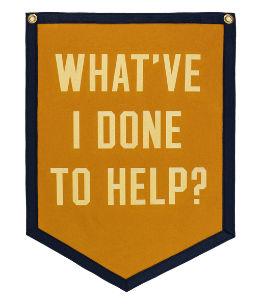 What've I Done To Help Camp Flag • Jason Isbell x Oxford Pennant