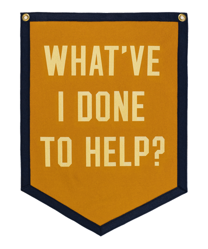 What've I Done To Help Camp Flag • Jason Isbell x Oxford Pennant