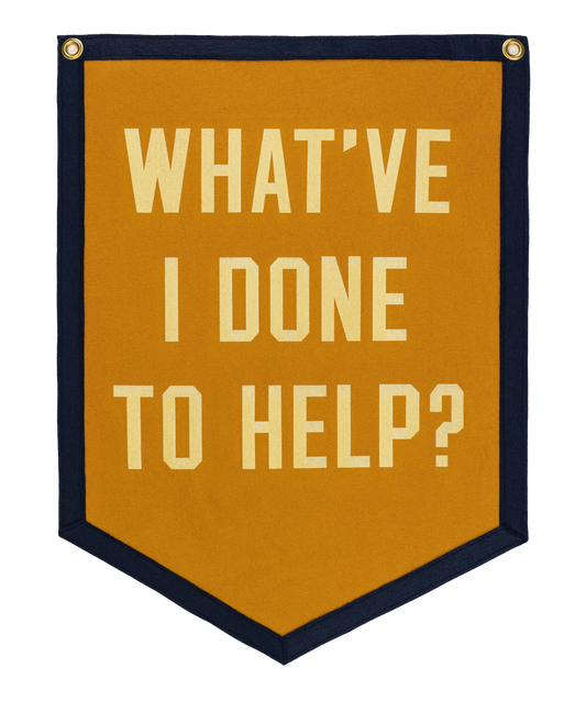 What've I Done To Help Camp Flag • Jason Isbell x Oxford Pennant