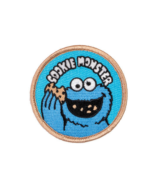 Cookie Monster Embroidered Patch • Sesame Street x Oxford Pennant
