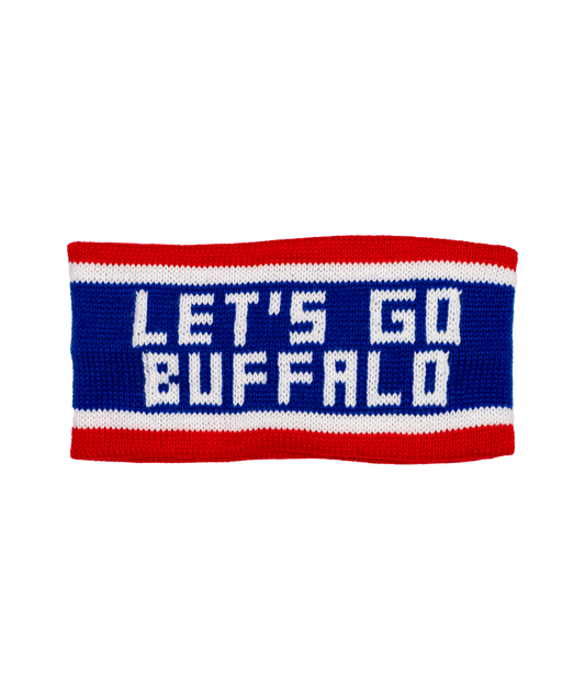 Let's Go Buffalo Knit Headband