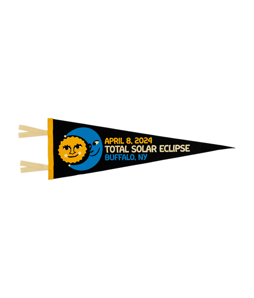 Total Solar Eclipse Pennant