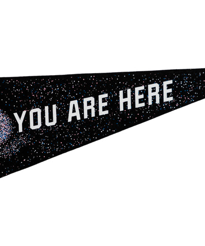 You Are Here Pennant