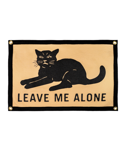 Leave Me Alone Camp Flag