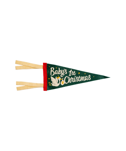 Baby's 1st Christmas Mini Pennant