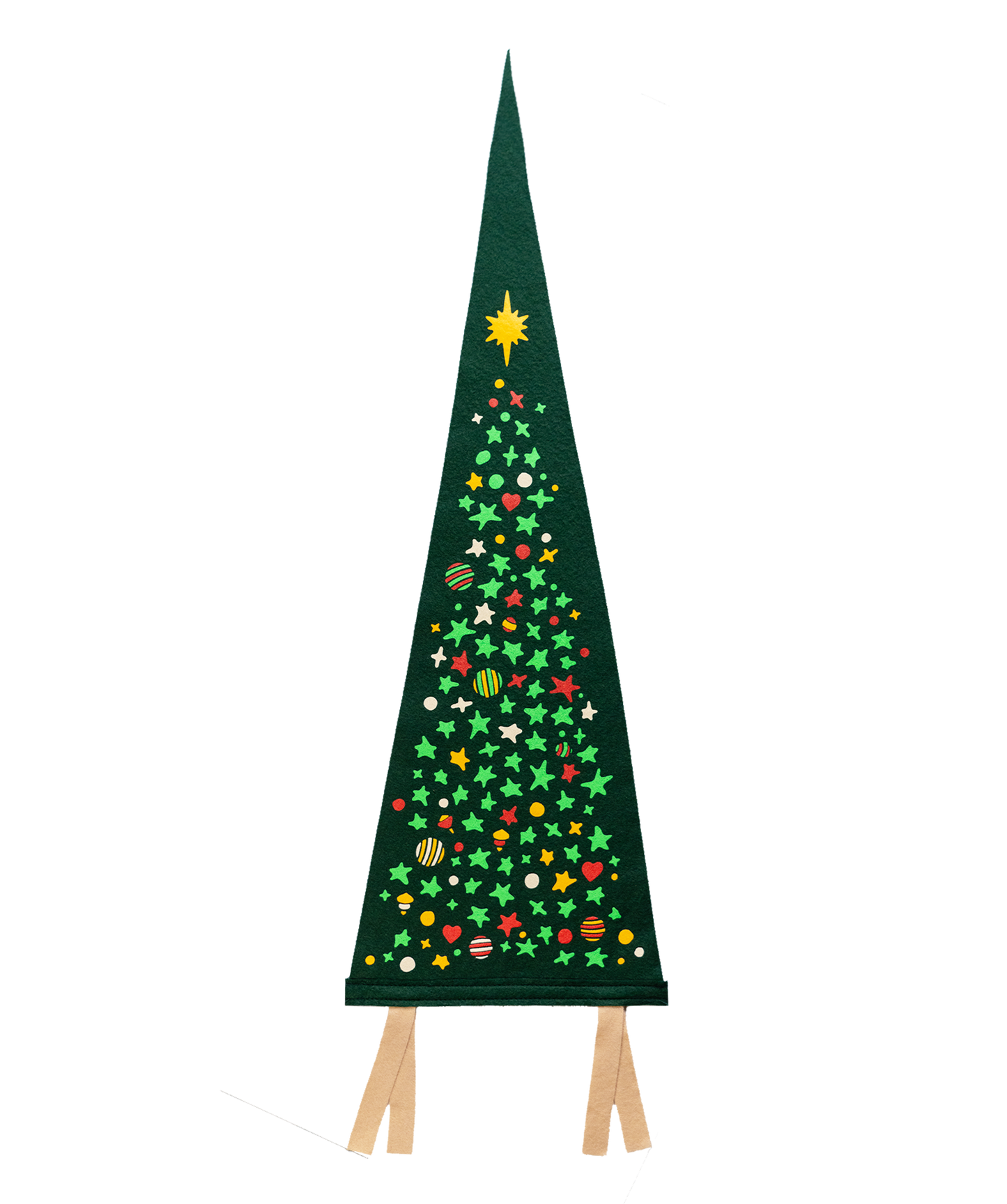 Christmas Tree Pennant