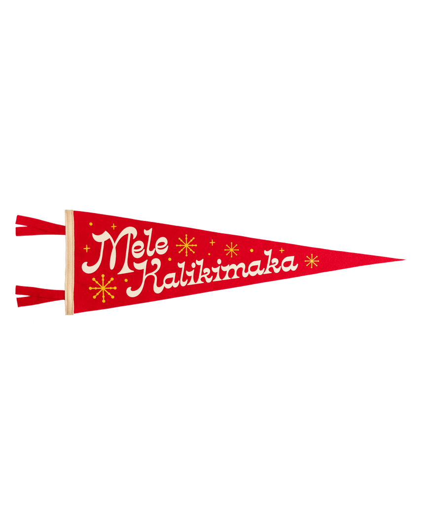 Mele Kalikimaka Pennant | Oxford Pennant