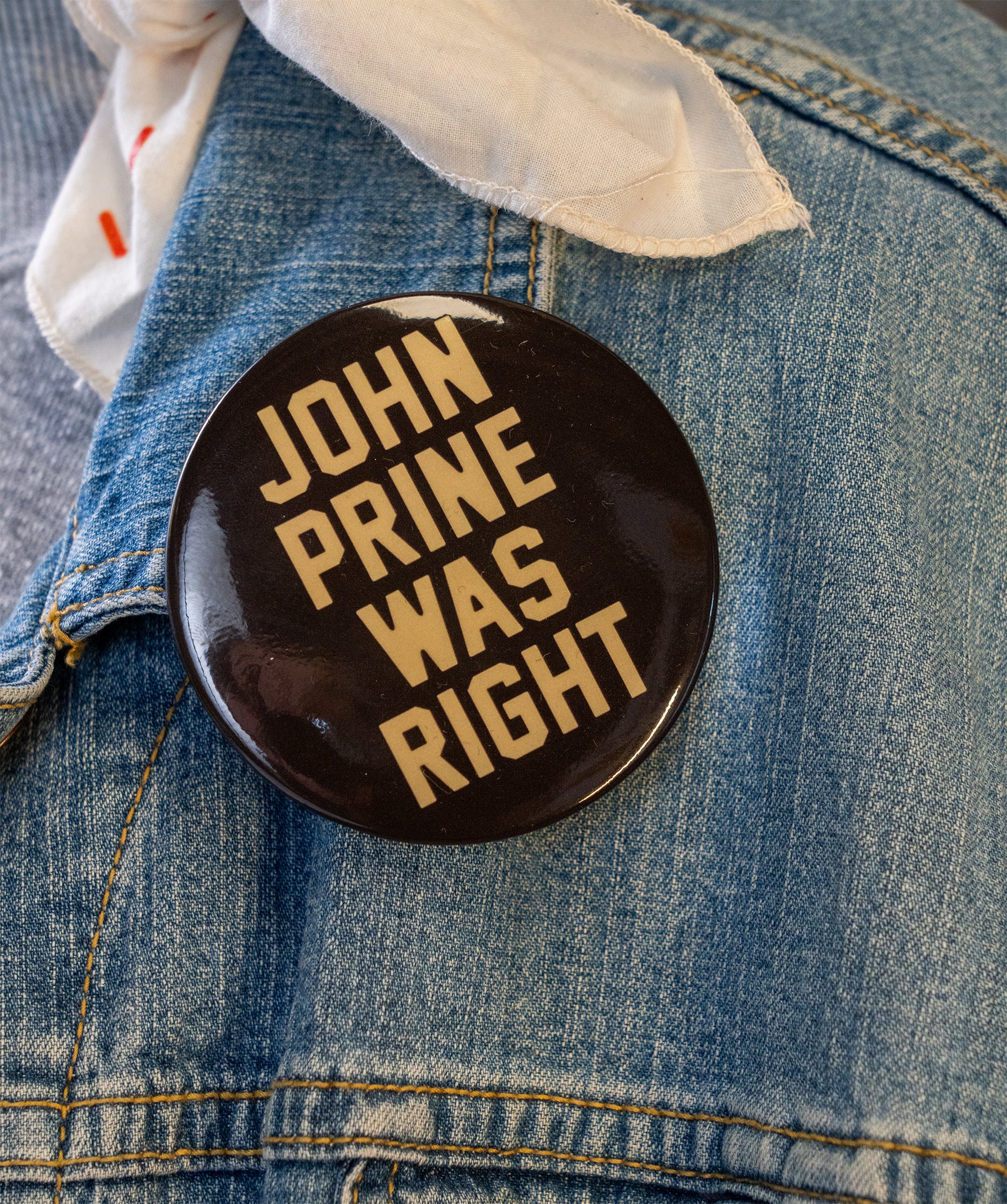 John Prine Button Pack | John Prine x Oxford Pennant