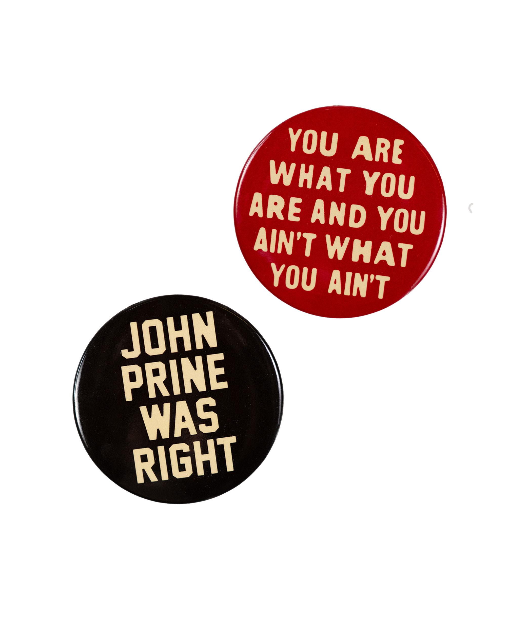 John Prine Button Pack | John Prine x Oxford Pennant
