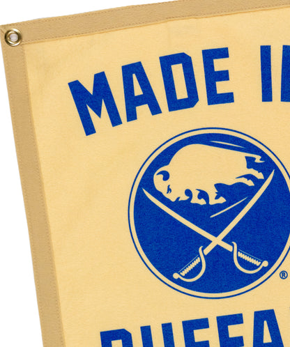 Made In Buffalo: Buffalo Sabres Camp Flag • NHL x Oxford Pennant