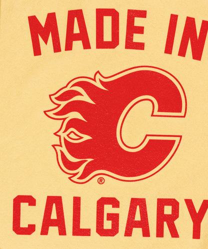 Made In Calgary: Calgary Flames Camp Flag • NHL x Oxford Pennant