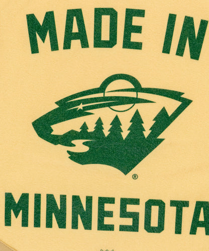 Made In Minnestoa: Minnesota Wild Camp Flag • NHL x Oxford Pennant