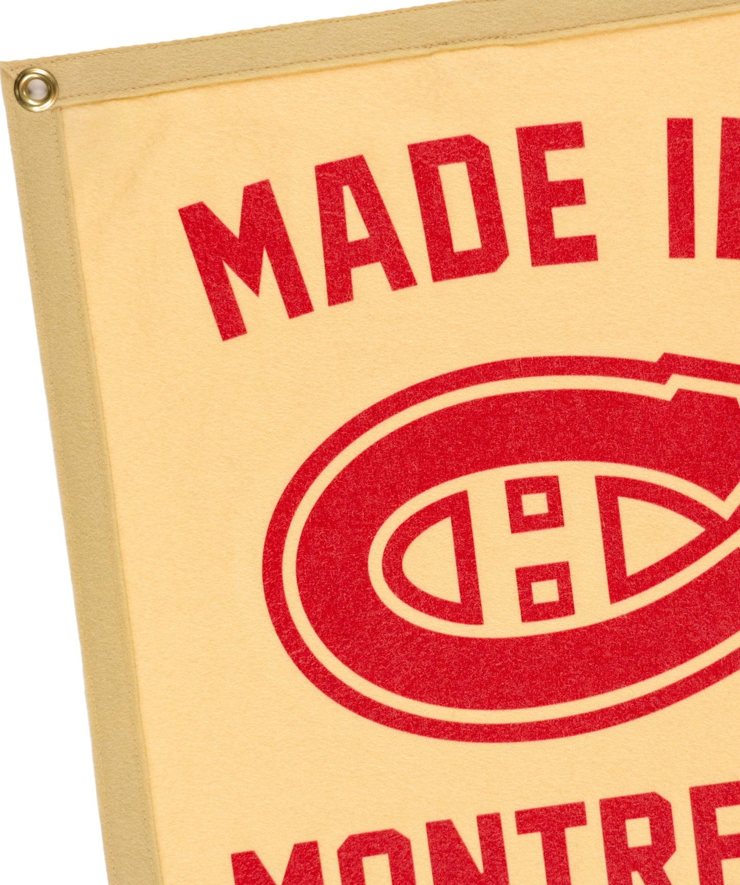 Made In Montreal: Montreal Canadiens Camp Flag • NHL x Oxford Pennant