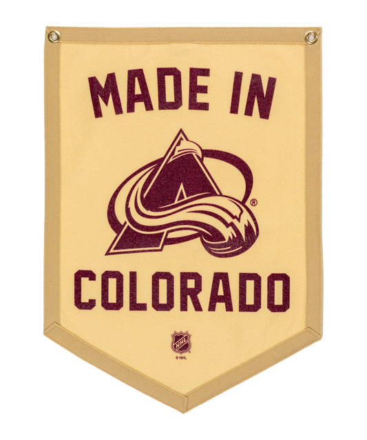 Colorado Avalanche Camp Flag | NHL x Oxford Pennant