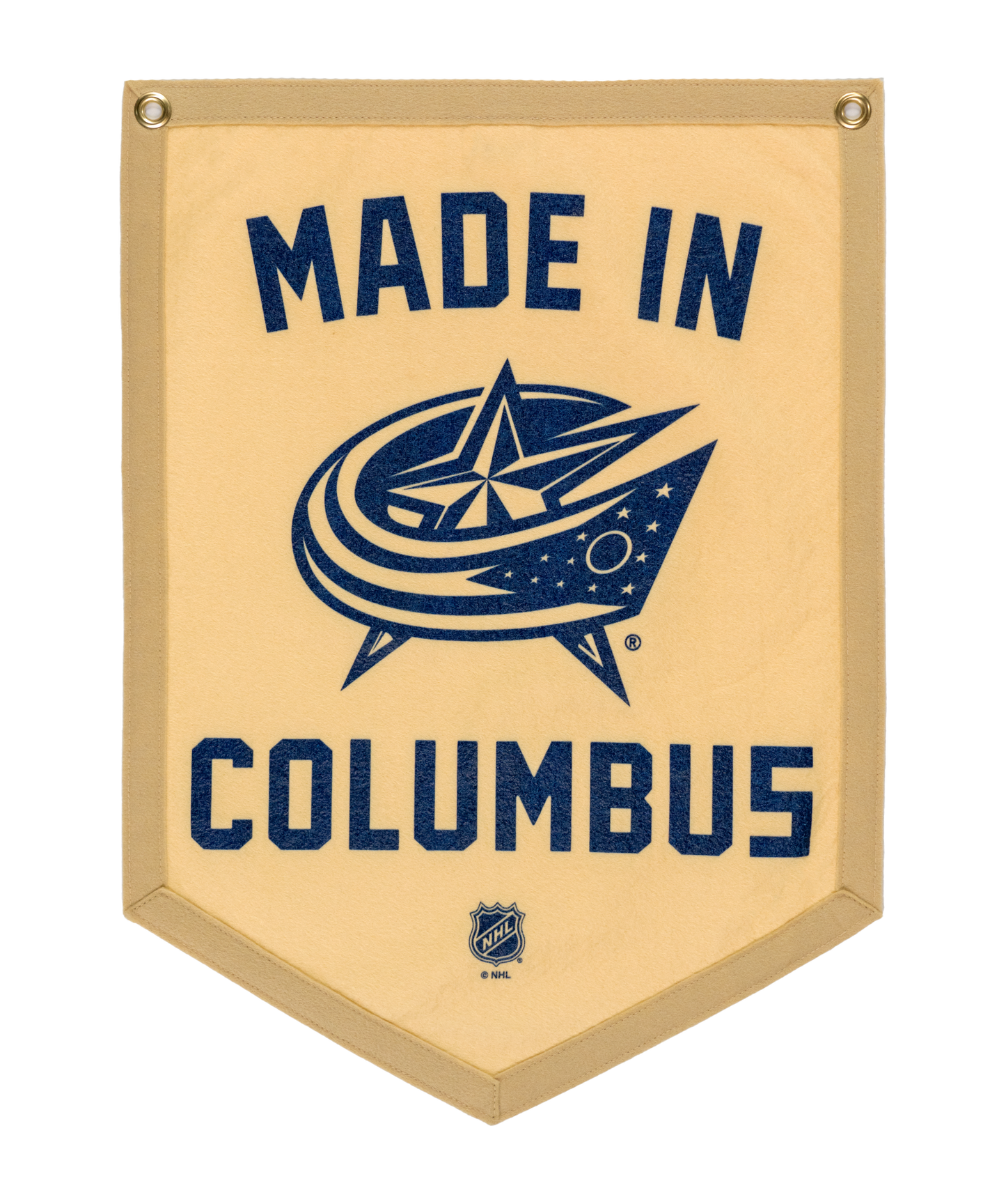 Columbus Blue Jackets Camp Flag | NHL x Oxford Pennant