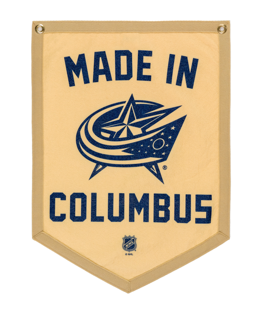 Columbus Blue Jackets Camp Flag | NHL x Oxford Pennant