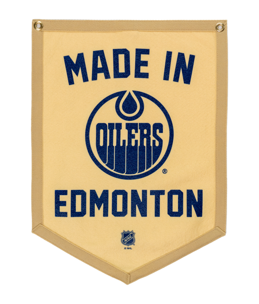 Edmonton Oilers Camp Flag | NHL x Oxford Pennant