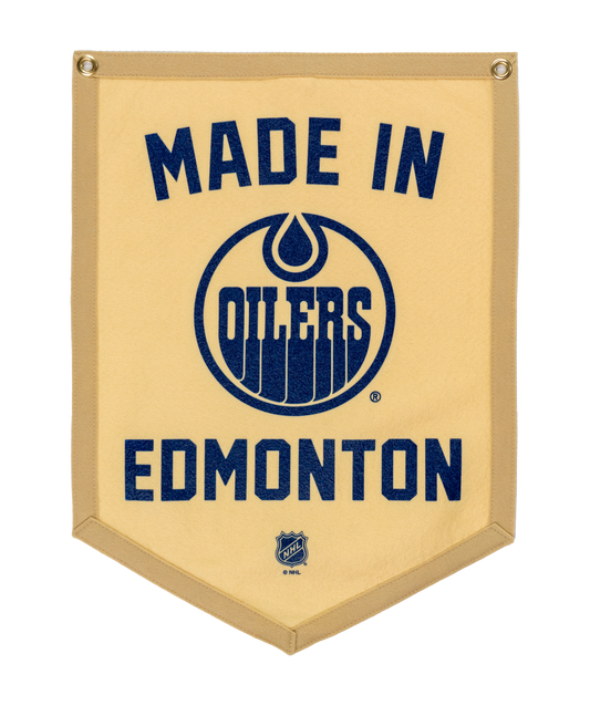 Edmonton Oilers Camp Flag | NHL x Oxford Pennant
