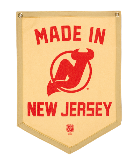 New Jersey Devils Camp Flag | NHL x Oxford Pennant