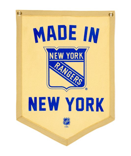 New York Rangers Camp Flag | NHL x Oxford Pennant