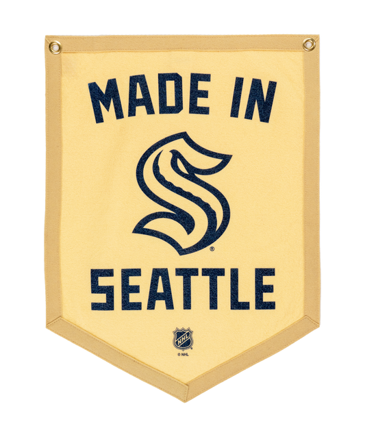 Seattle Kraken Camp Flag | NHL x Oxford Pennant