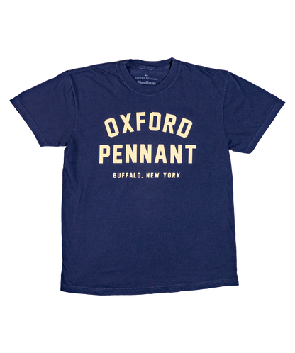 Oxford Pennant Navy Shop Tee