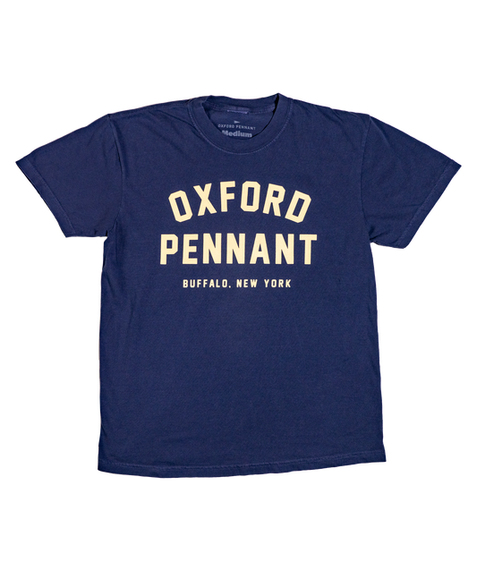 Oxford Pennant Navy Shop Tee