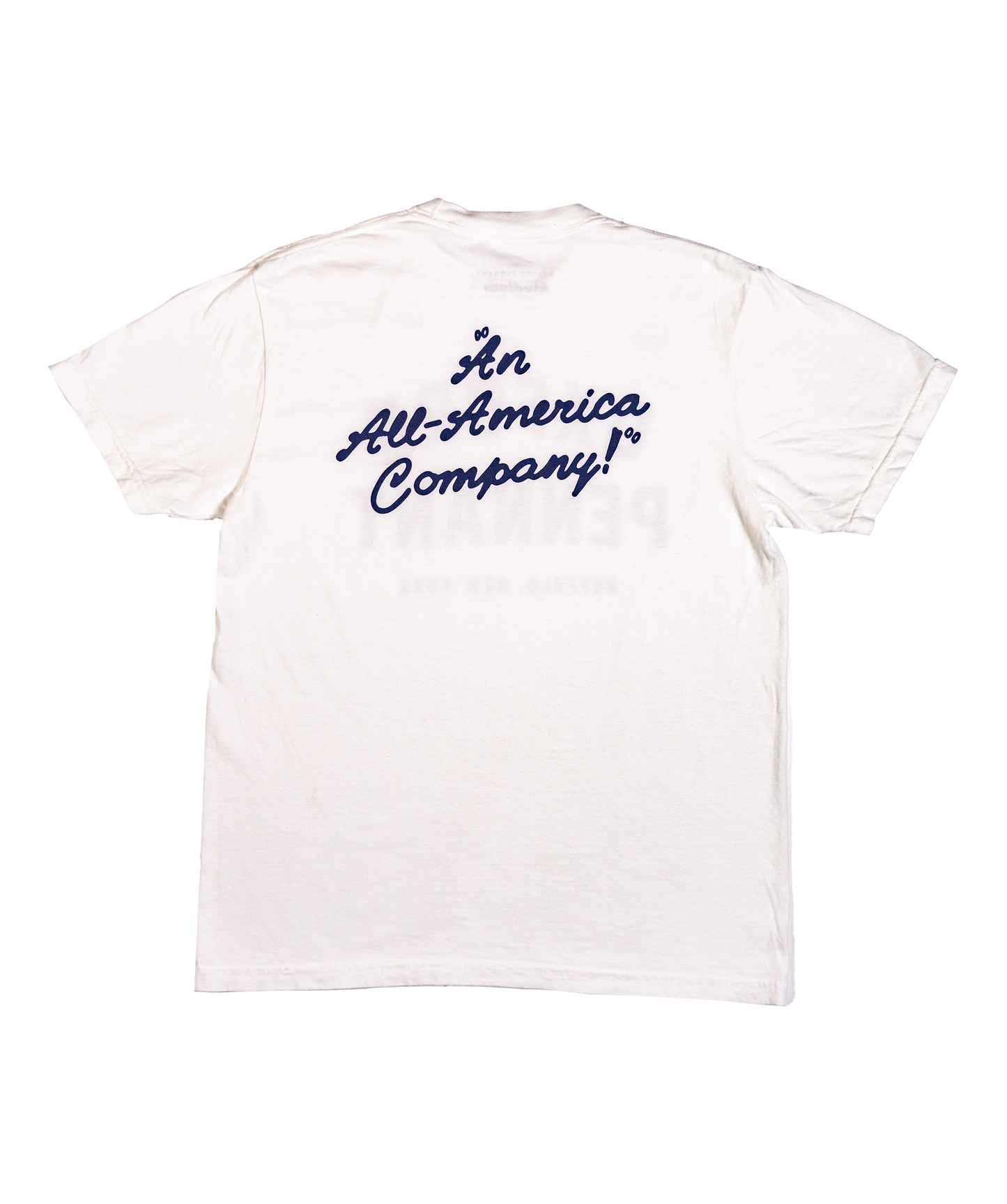 Oxford Pennant White Shop Tee