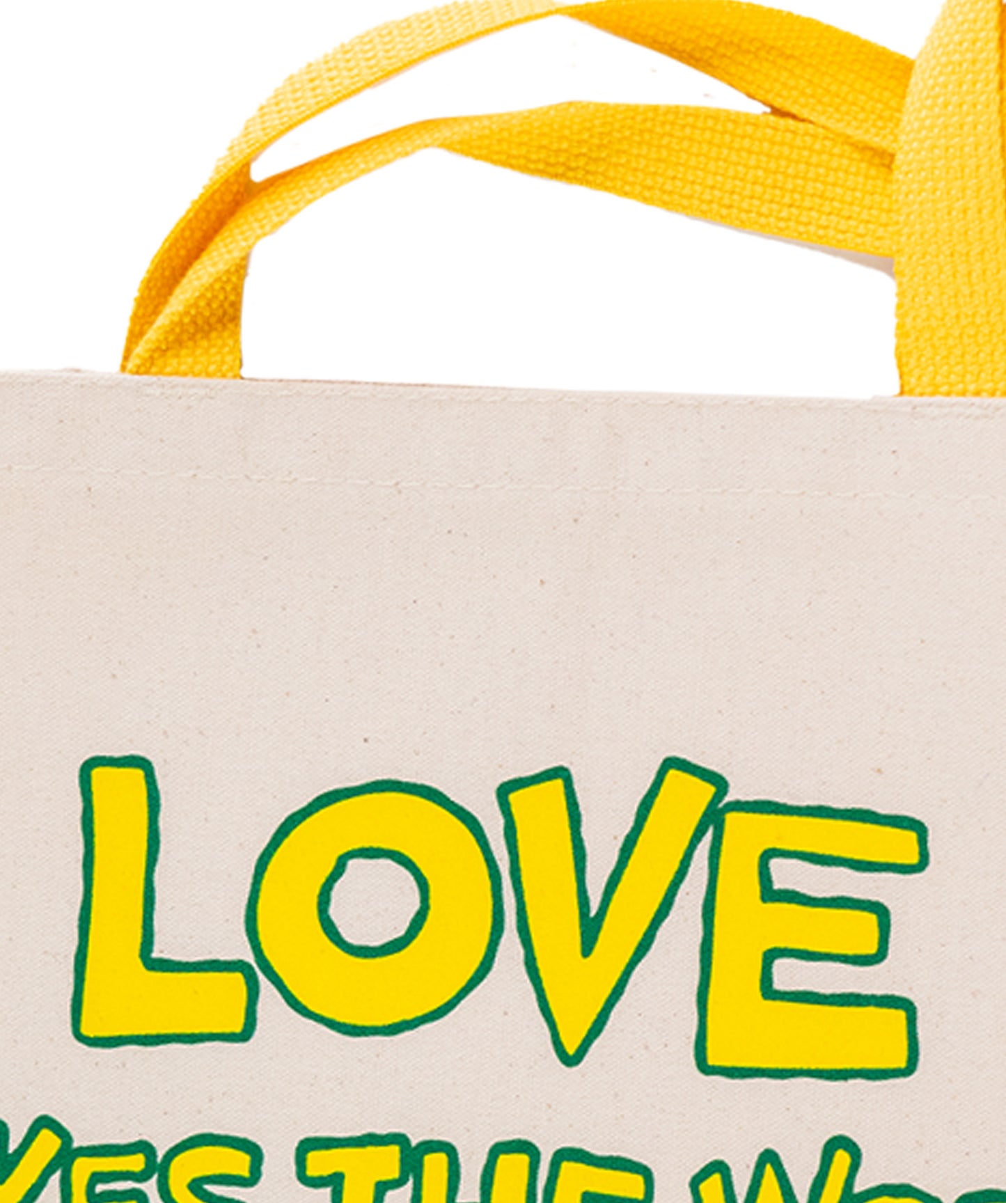 Love Makes The World Go Around Tote Bag • Sesame Street x Oxford Pennant