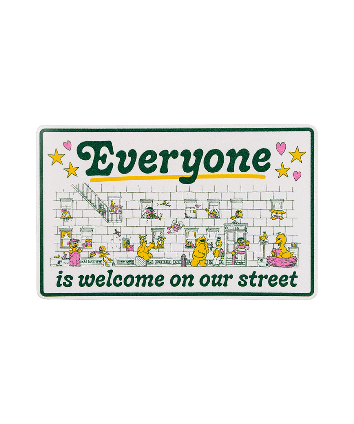 Celebrate Everyone Sticker Pack • Sesame Street x Oxford Pennant