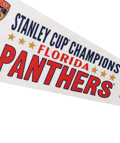 Florida Panthers 2024 Stanley Cup Champions Pennant • NHL x Oxford Pennant