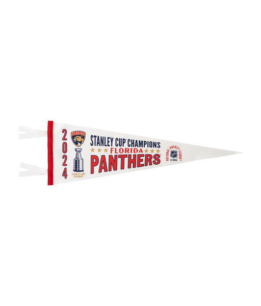 Florida Panthers 2024 Stanley Cup Champions Pennant • NHL x Oxford Pennant