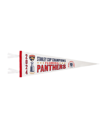 Florida Panthers 2024 Stanley Cup Champions Pennant • NHL x Oxford Pennant